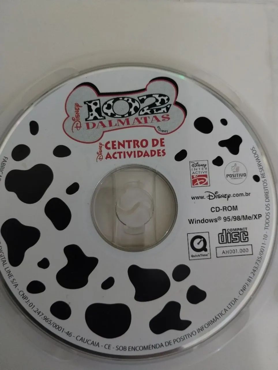 CD-ROM Jogo original 101 Dálmatas  - Foto 3