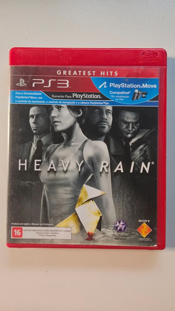 Heavy Rain PS3 original fisico - Consoles de Vídeo Game - Jaçanã