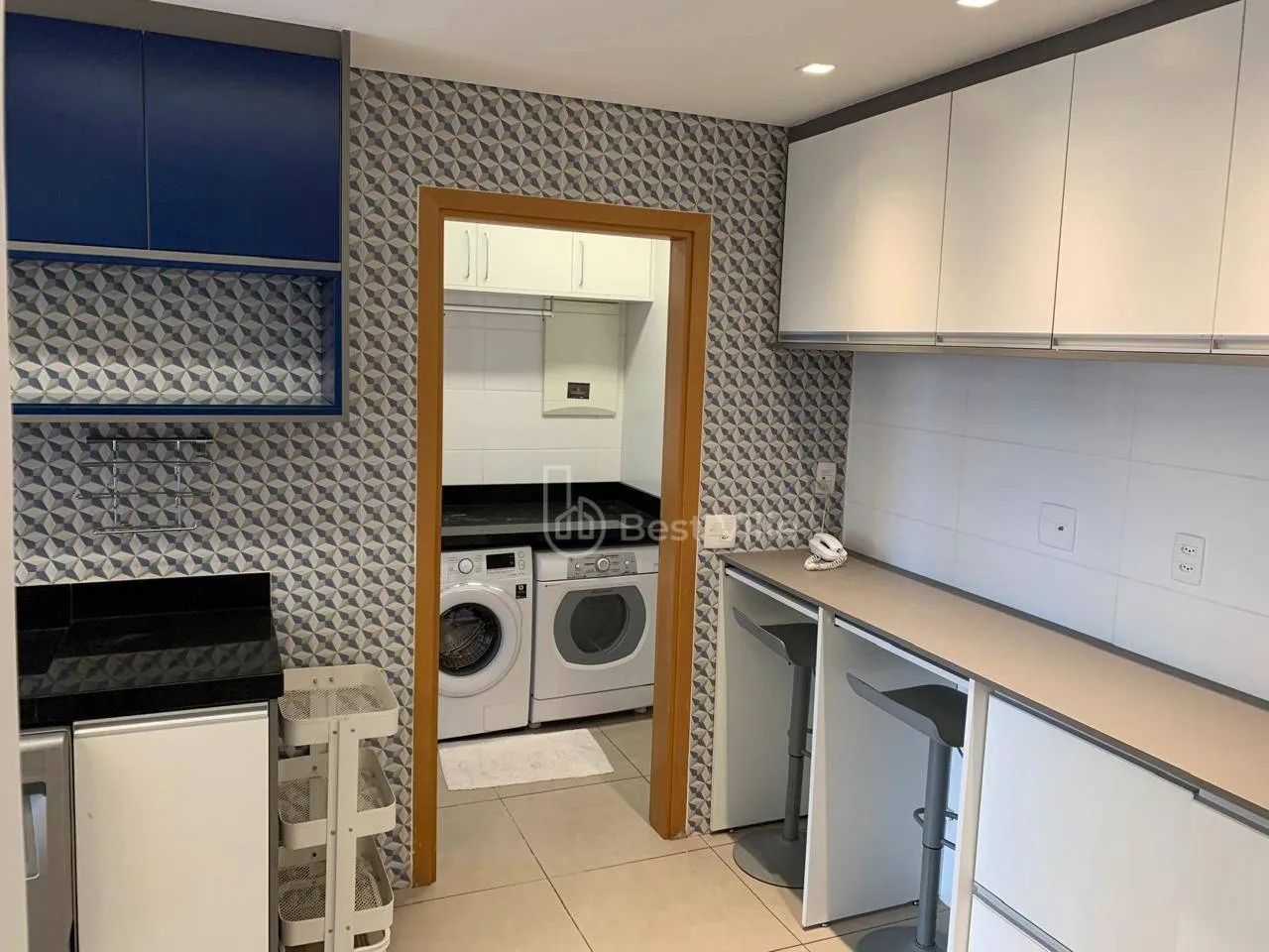 Apartamento com 3 dormitórios para alugar, 168 m² por R$ 20.440,00/mês - Alphaville - Sant - Foto 8