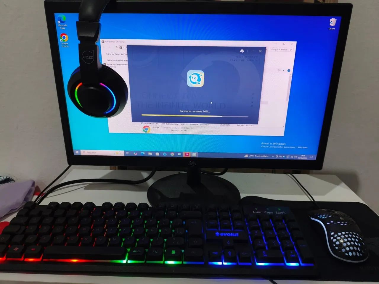 Kit para pc (perifericos) - Foto 2