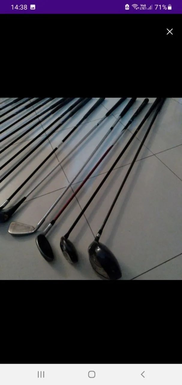 Kit tacos de golfe masculino  - Foto 5