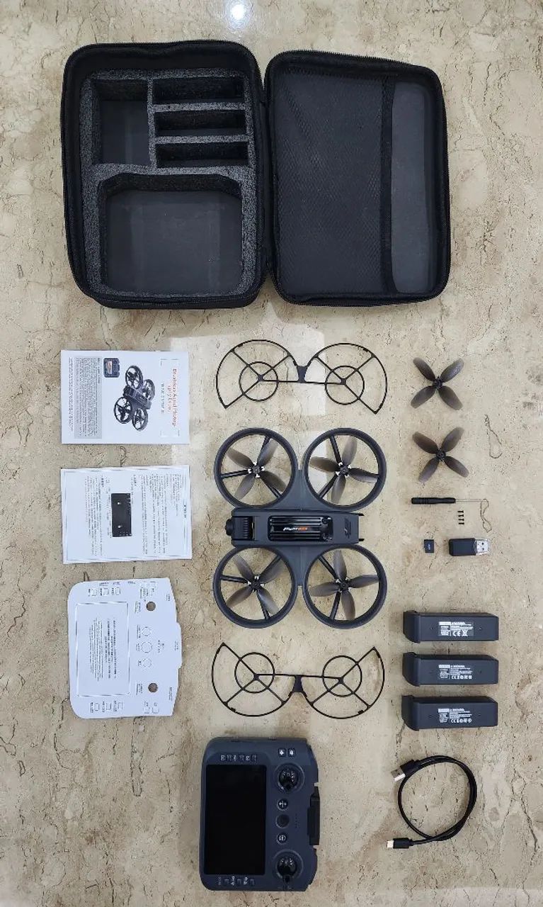 Drone S156 Profissional Completo Na Caixa Com 3 Baterias. - Foto 2