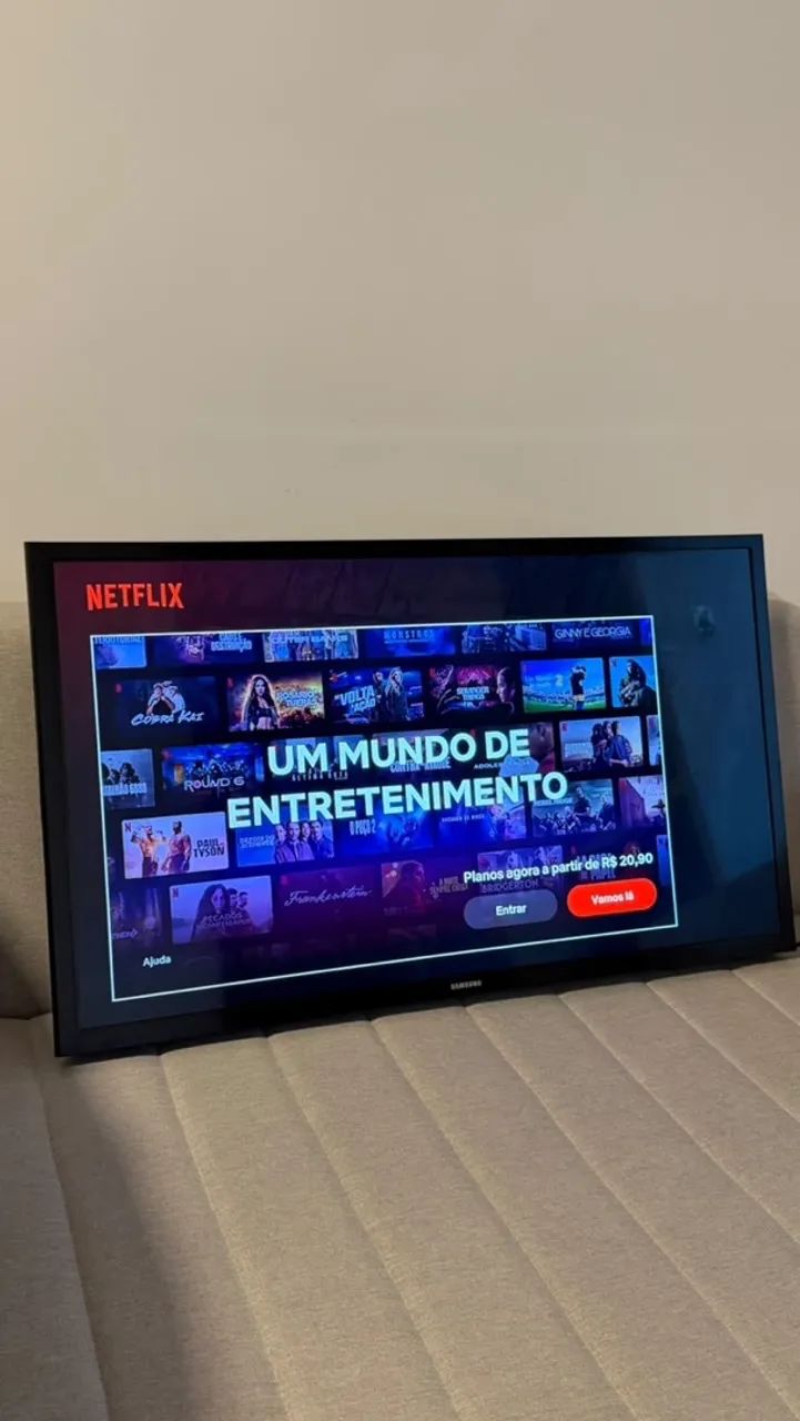 Tv smart Samsung 32 polegadas! Aceito cartão até 12x. - Foto 3