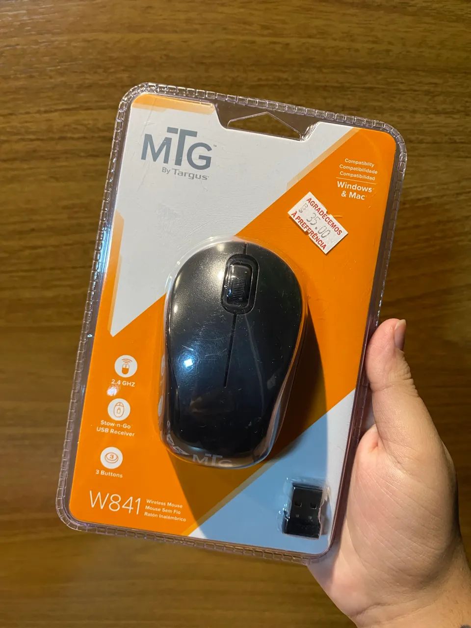 Mouse sem fio MTG