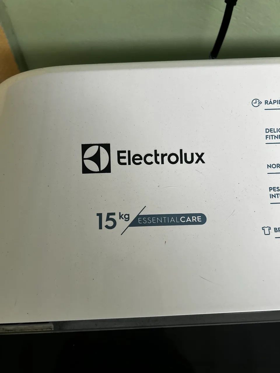 LAVADORA ELECTROLUX 15KG - ESSENTIAL CARE LED15 SEMINOVA - Foto 6