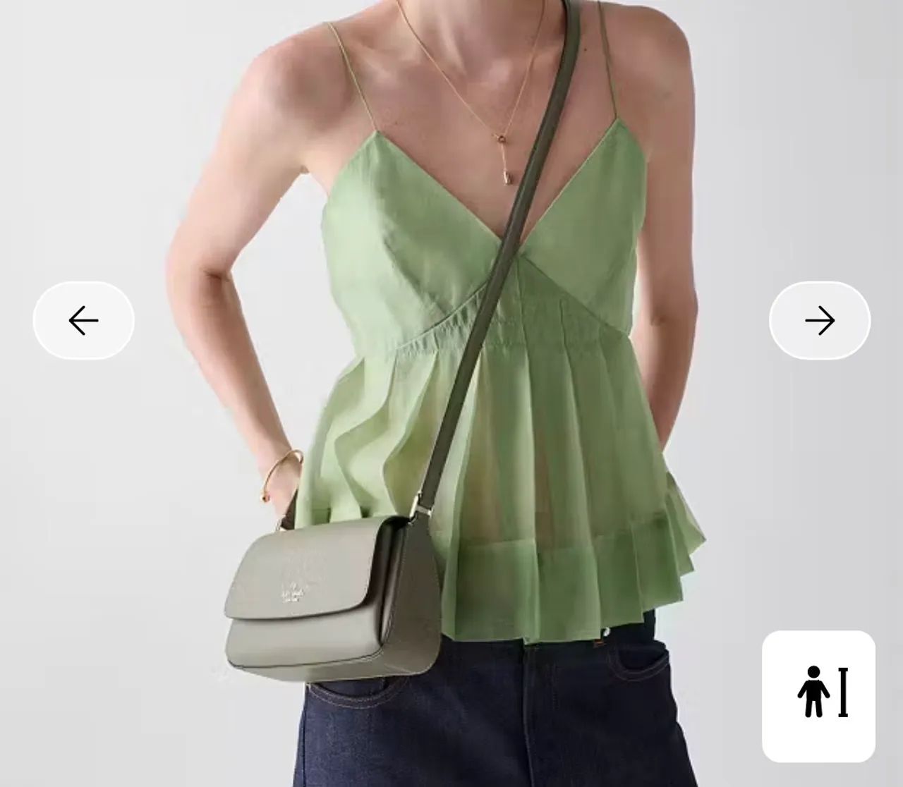 Bolsa de Couro Kate Spade Sutton Mini Dusky Pine (NOVA e ORIGINAL) - Foto 2