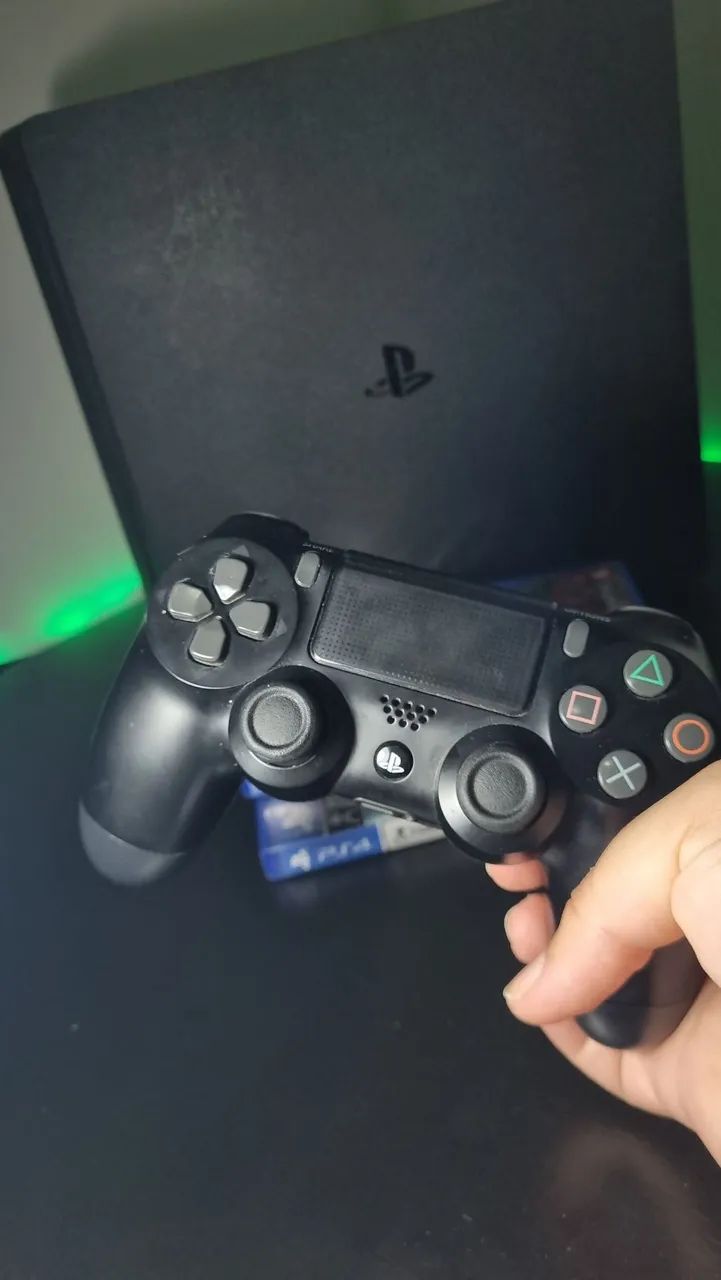 Ps4 Slim + 2 Jogos + Controle - Foto 3