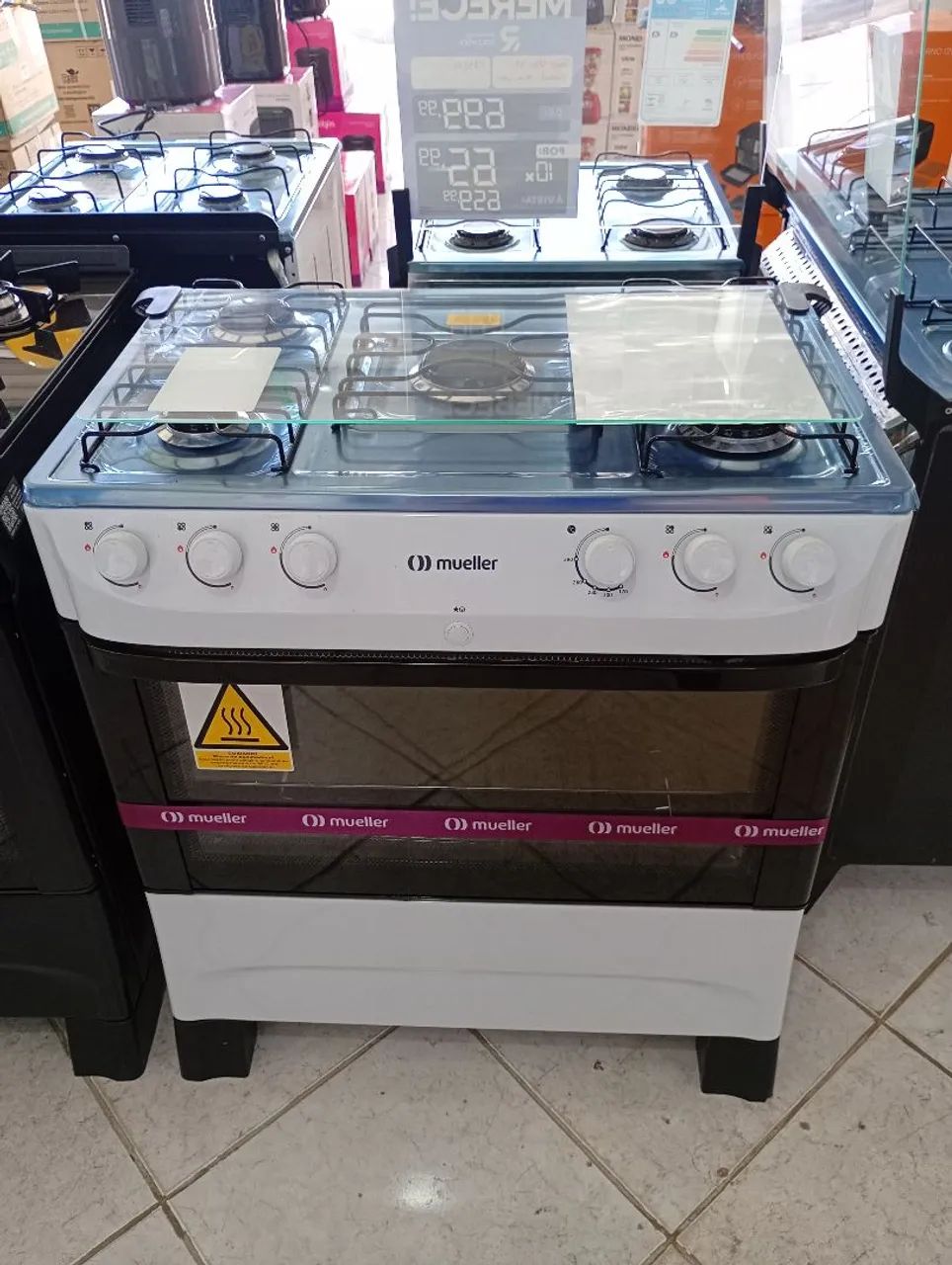 Fogão Mueller 5 Bocas Automático  - Foto 4