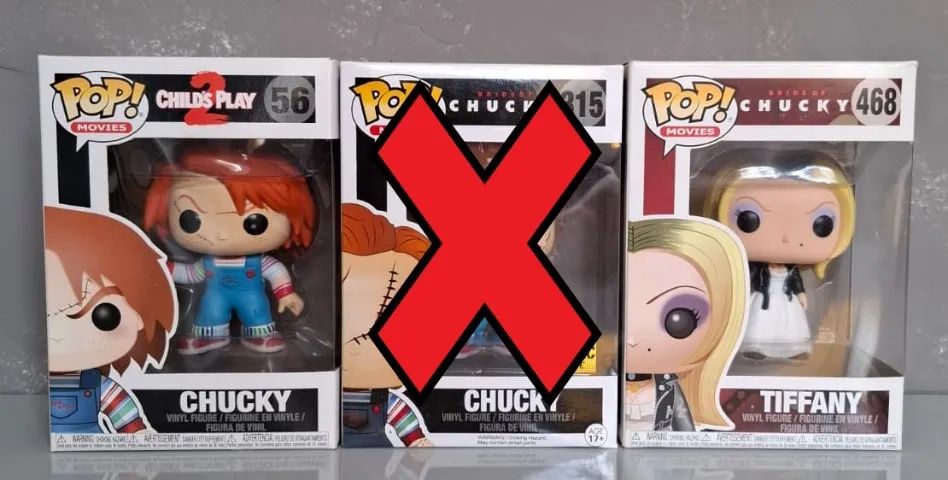FUNKO POP - CHUCKY & TIFFANY (O BRINQUEDO ASSASSINO)