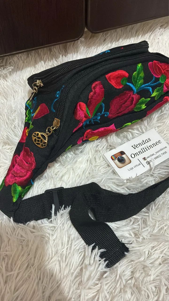Pochete bordada - Foto 5