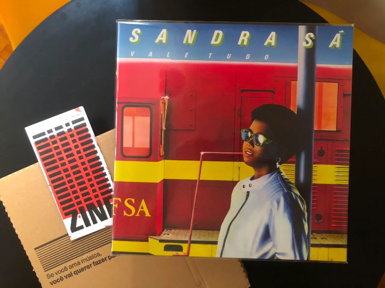 LP - disco de vinil - Sandra de Sá - Vale tudo (Nunca tocado)