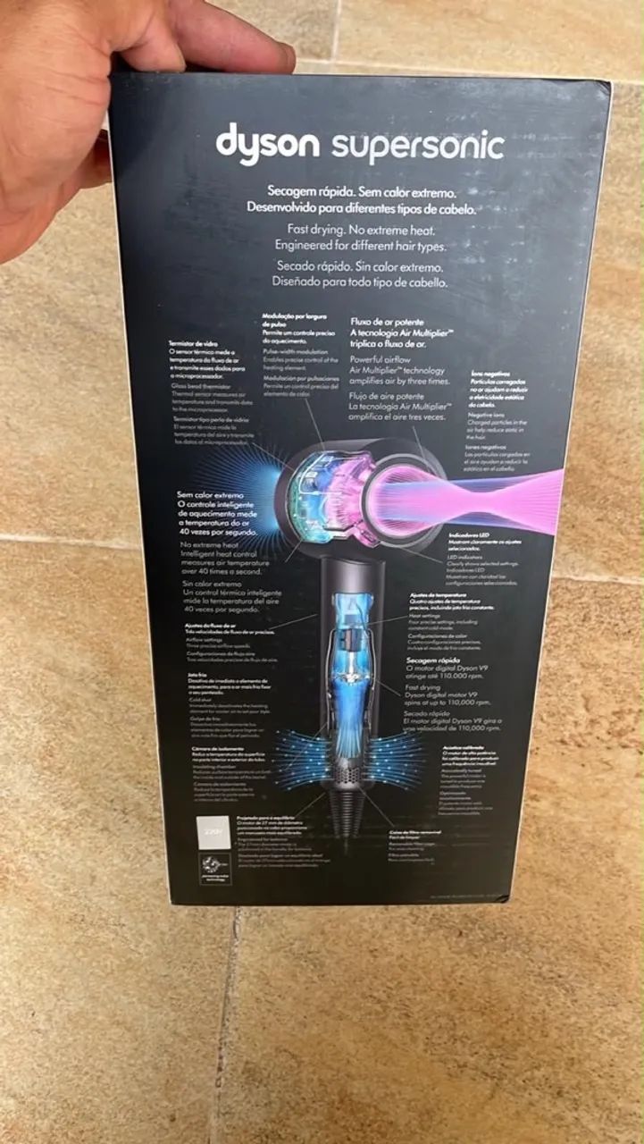 Dyson Supersonic Secador De Cabelo Original - Foto 2