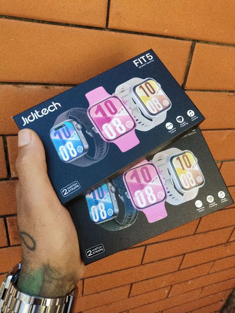Relógio Smartwatch Bluetooth 2 Pulseiras