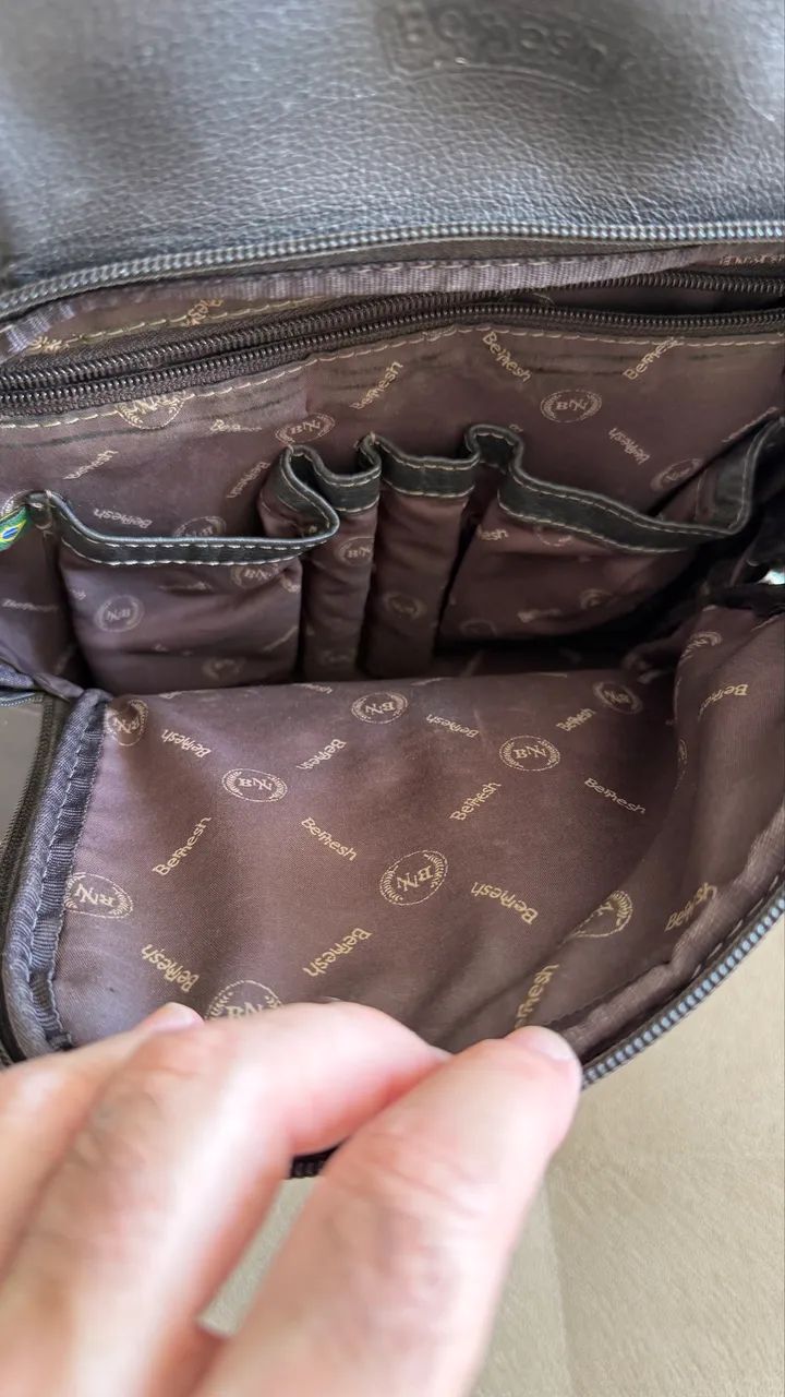 Mochila executiva em couro legítimo  - Foto 2