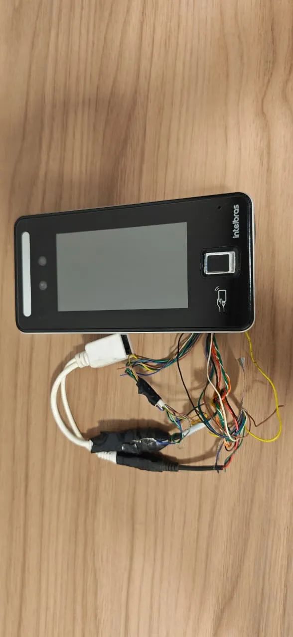 Controlador De Acesso Intelbras Ss 3540 Mf Face Bio Ex