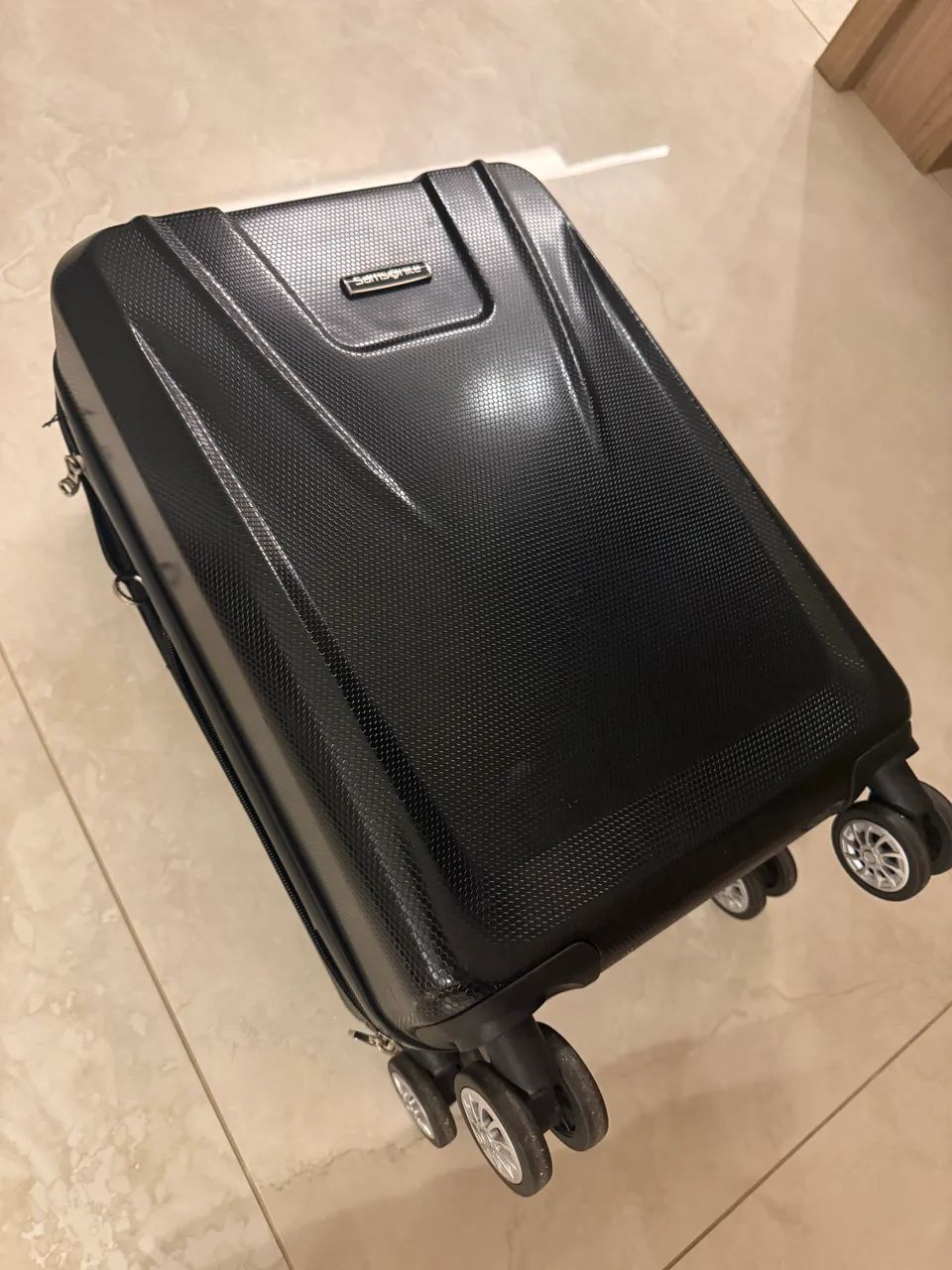 Mala Samsonite Derby Preta Seminova Pouco Uso - Foto 5