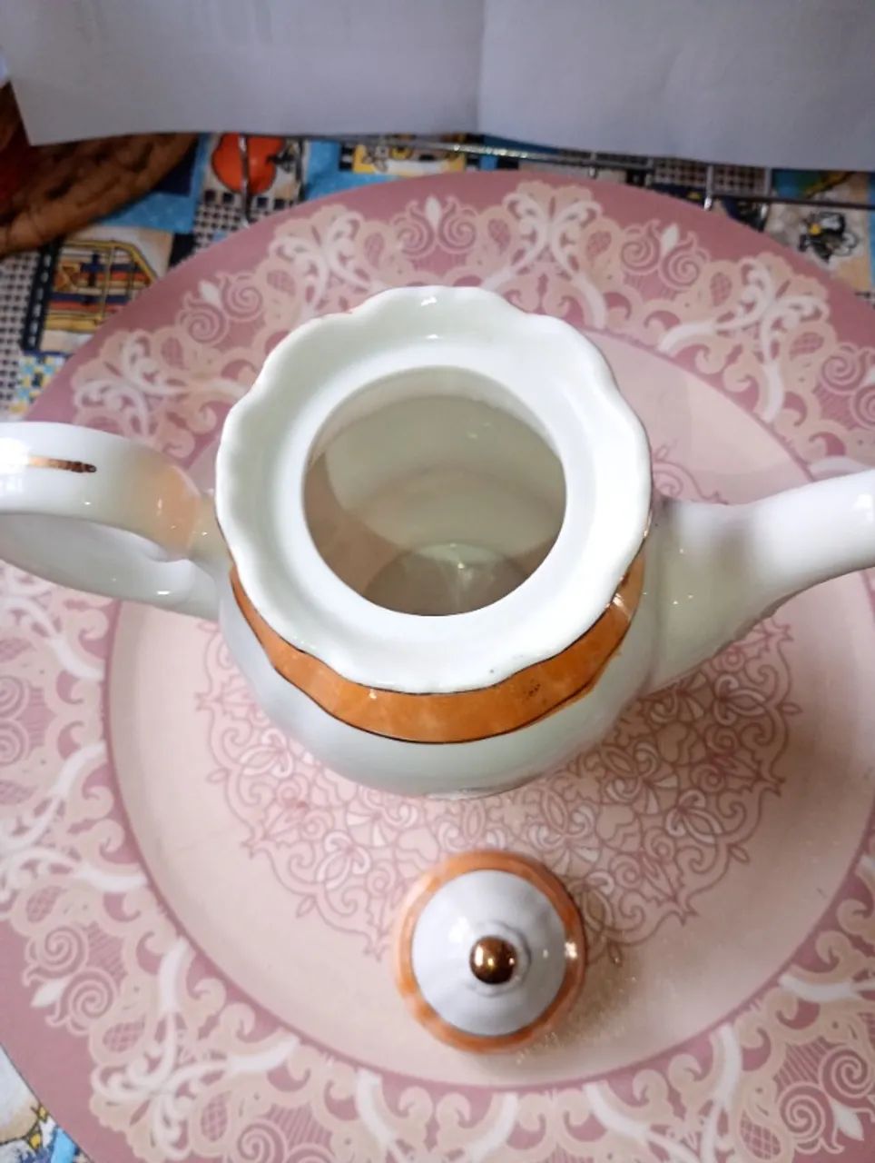 Bule de porcelana  - Foto 2