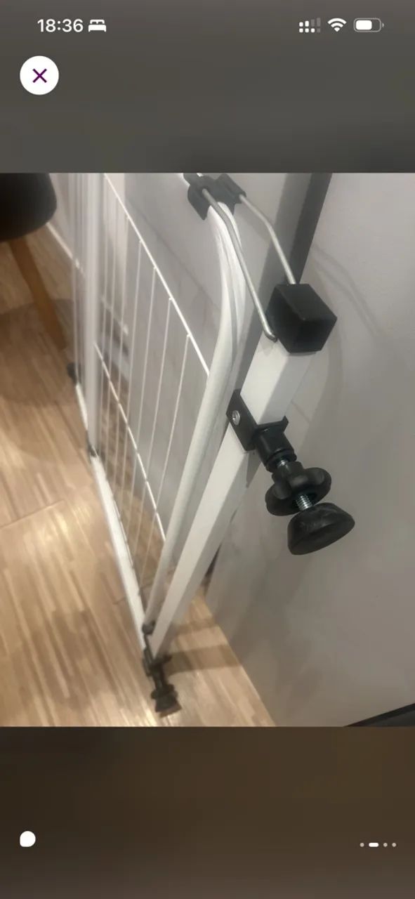 Portão para pet com extensor  - Foto 2