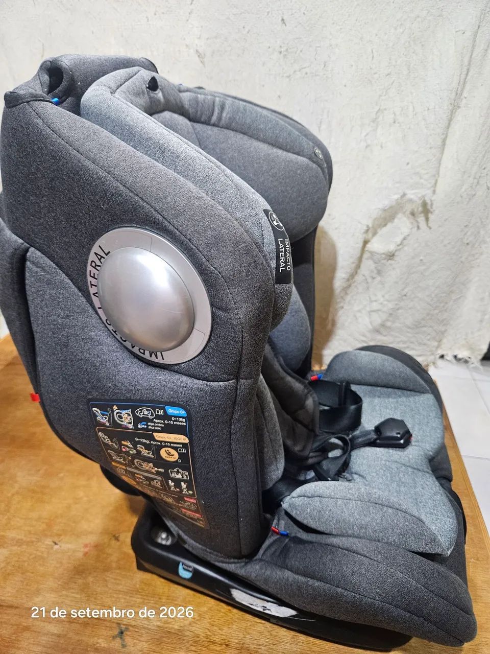 Cadeirinha de carro Litet smart isofix 360 - Foto 5