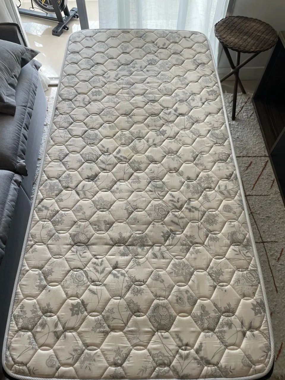Cama completa: Base + Colchão  - Foto 3