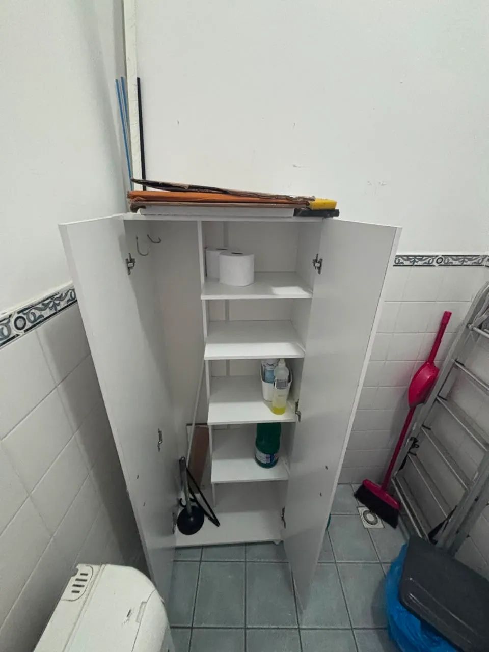 ARMÁRIO MULTIUSO BRANCO - 2 PORTAS - Foto 2