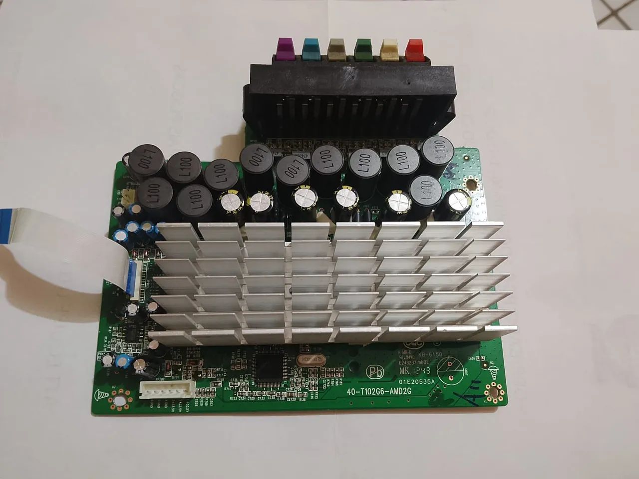 Placa amplificador de áudio home theater philips