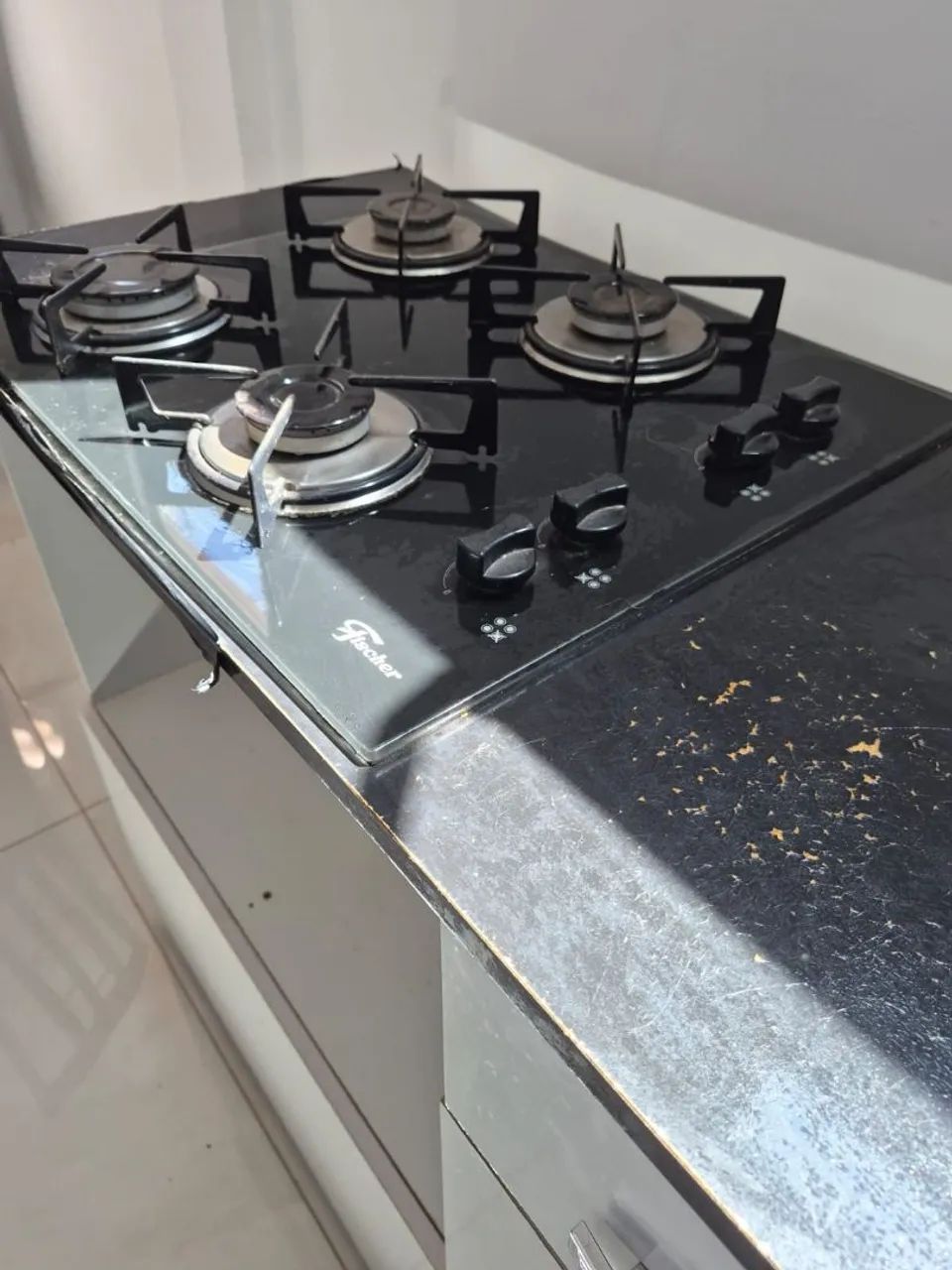 Fogão Cooktop com armário - Foto 3
