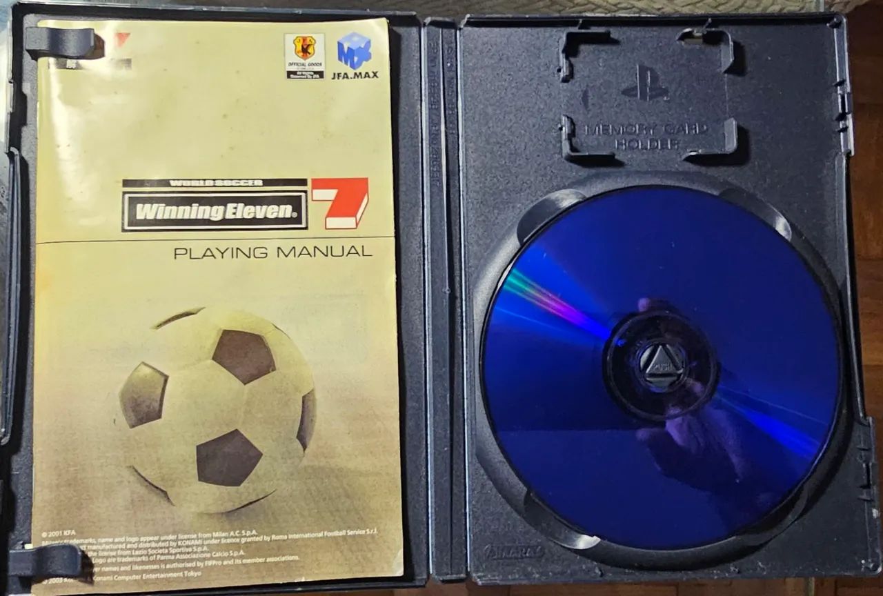 Winning Eleven 7 (JAP) - Jogo Playstation 2 original - Foto 4