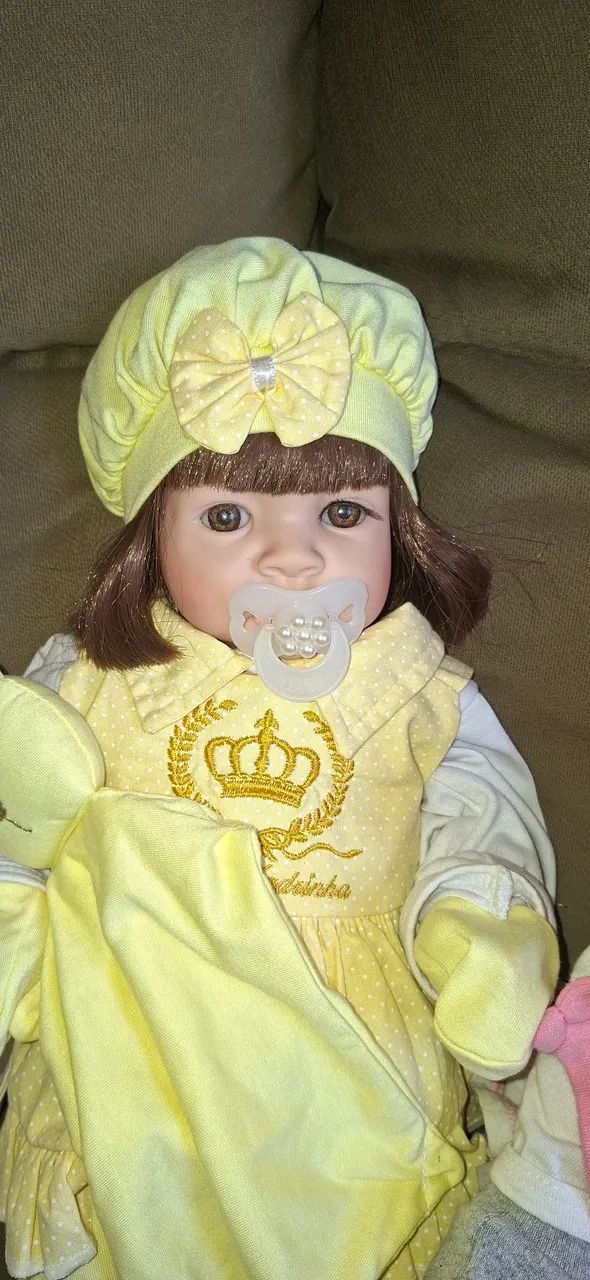 Boneca bebê Reborn - Foto 4