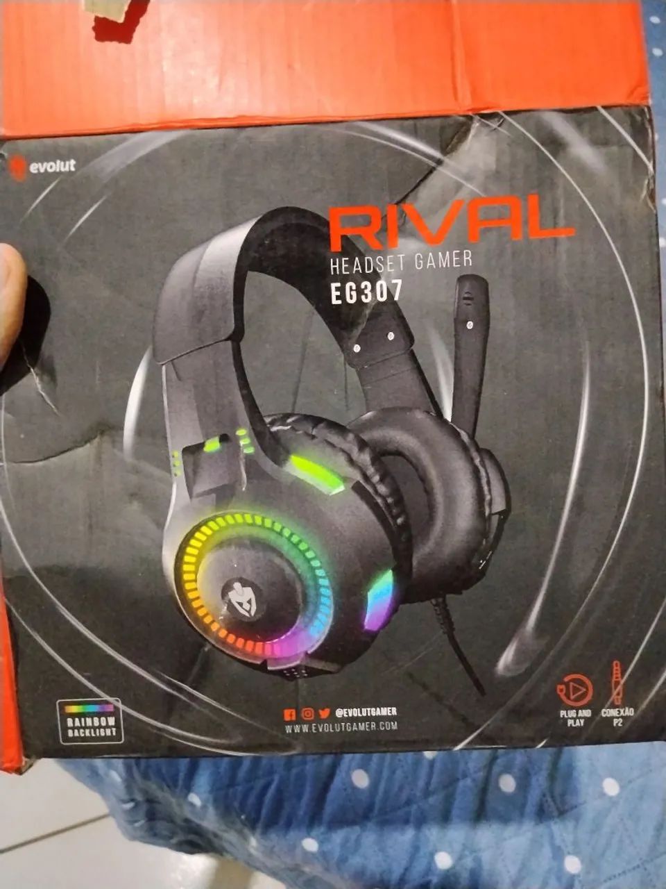 Headset gamer rival EG307 - Foto 4