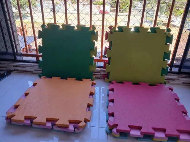 Kit com 12 Tatames Infantil 50x50 - Foto 4