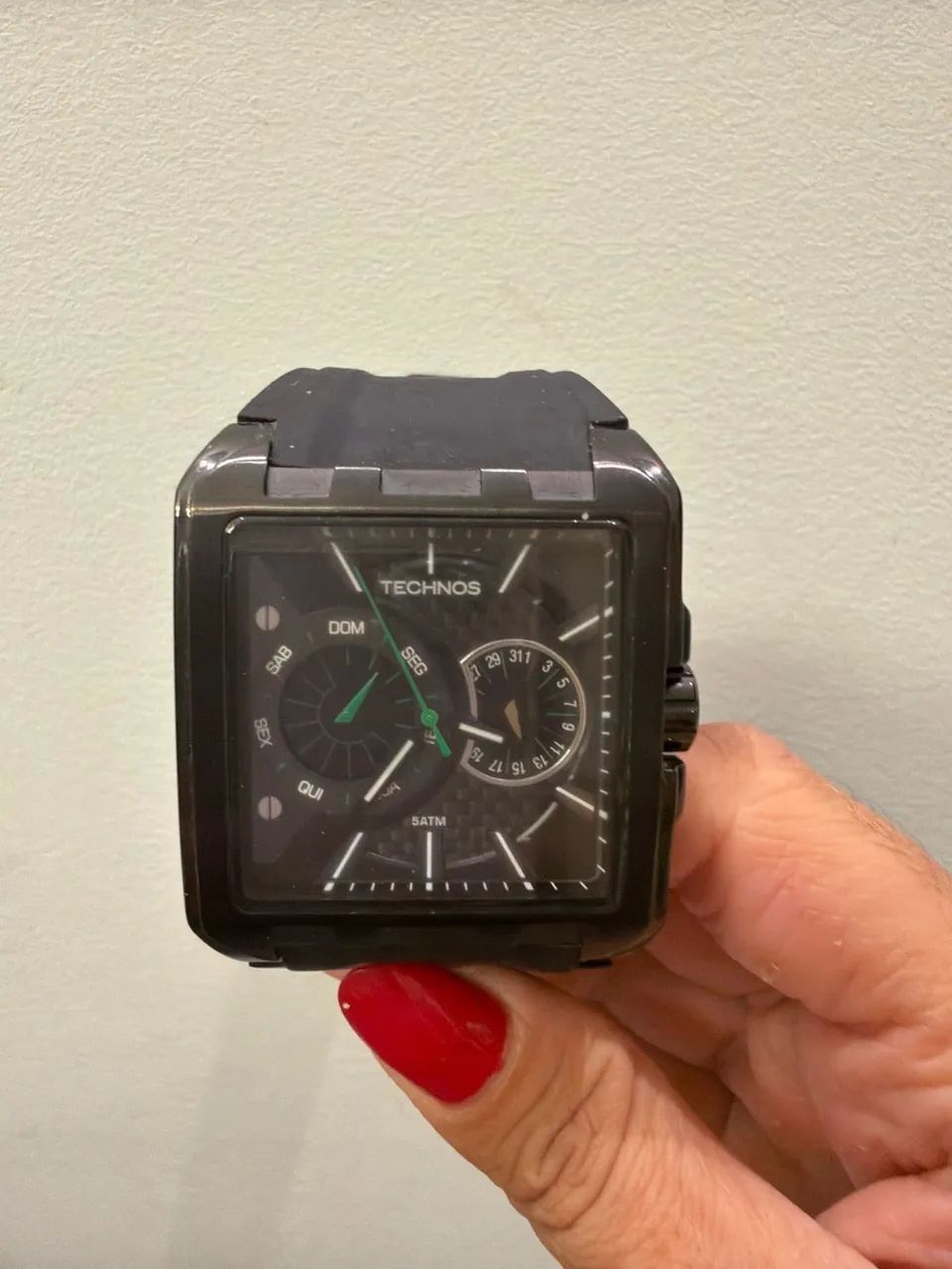Relogio Technos quadrado