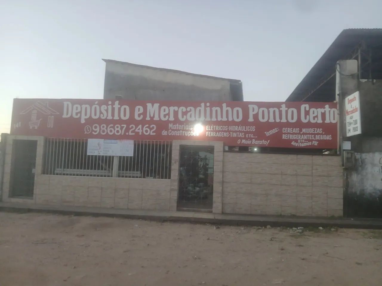 Sitio ideal para galpãos