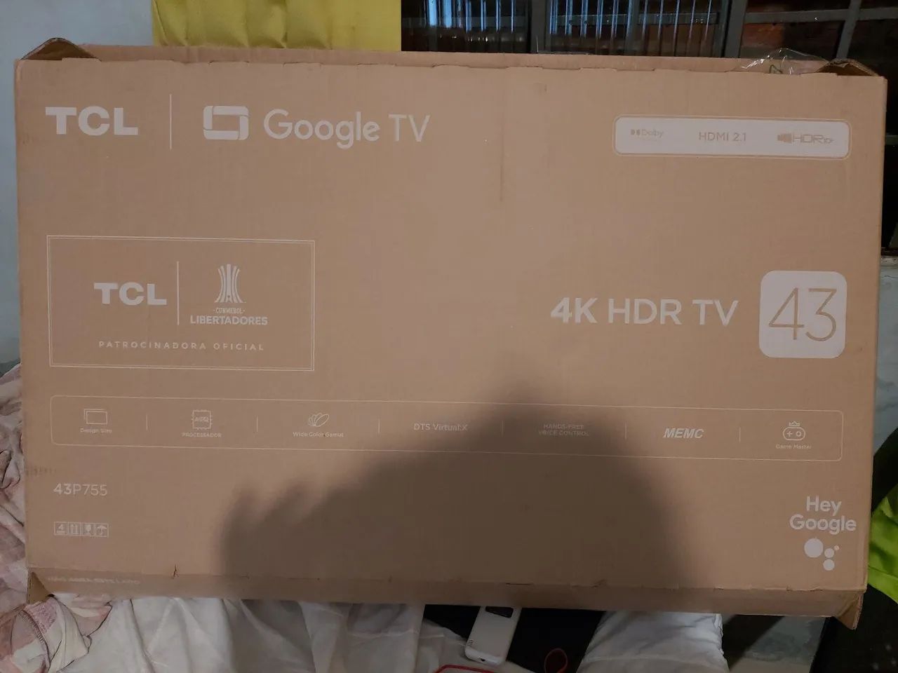 TV TCL P755 4K  HDR10+ DOLBY VISION 43 POLEGADAS - CAIXA - NOTA FISCAL- - Foto 5