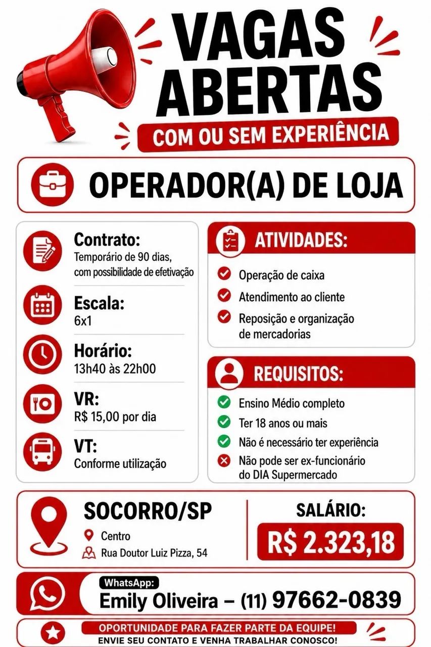 Operador de loja