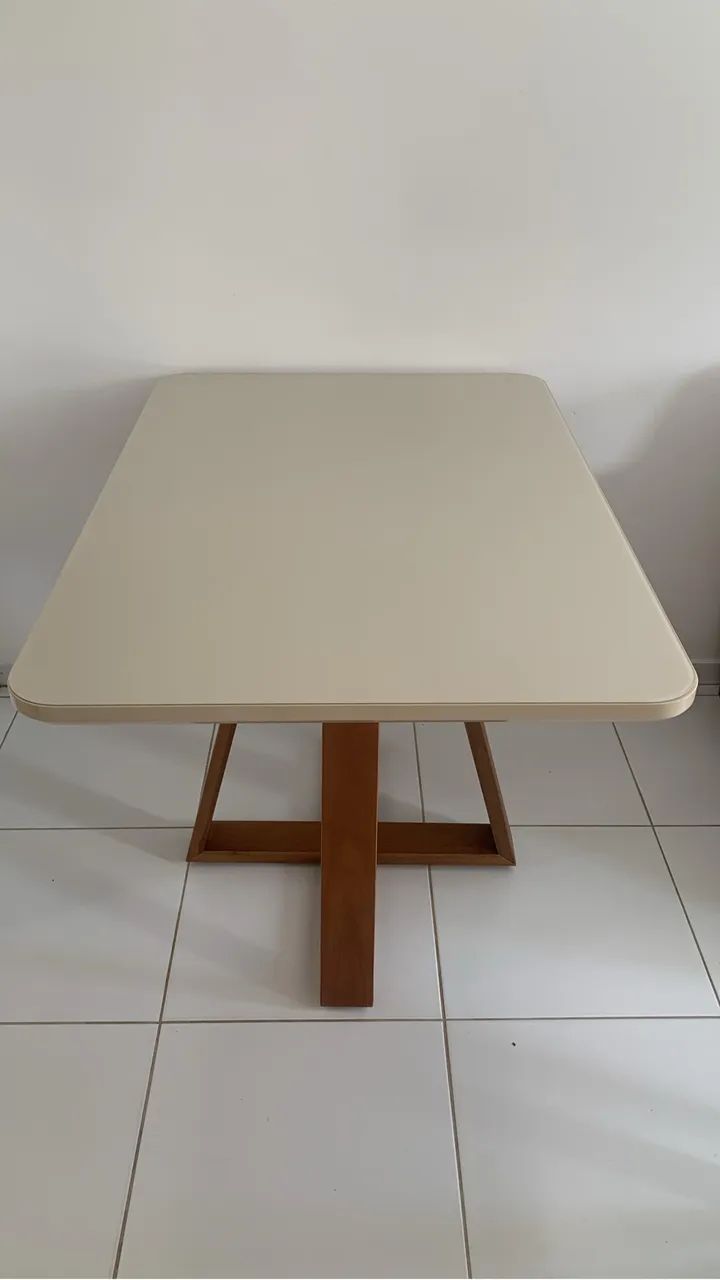 Mesa de Jantar Off White 4 lugares - Foto 2