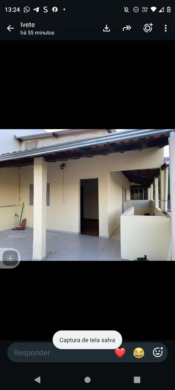 Alugo uma casa grande 