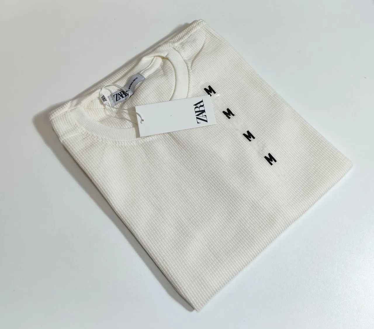 Camisas da Zara texturizada  - Foto 5