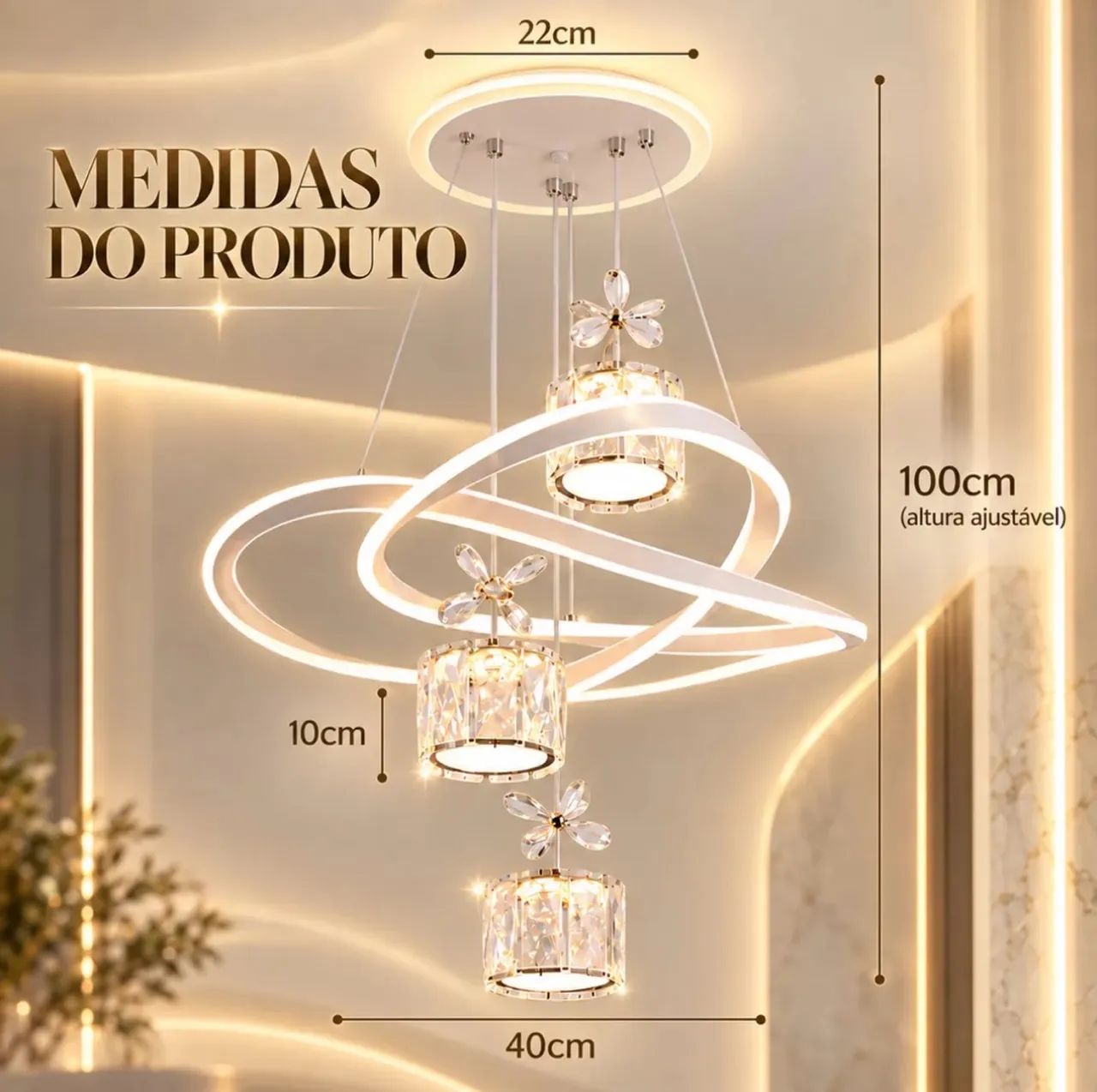 Lustre de Luxo - Foto 4