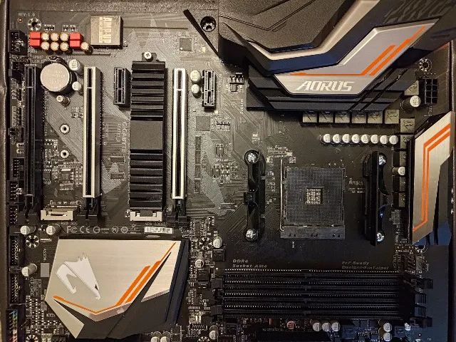 Placa Mãe AMD AM4 x470 Ultra Gaming - Foto 3
