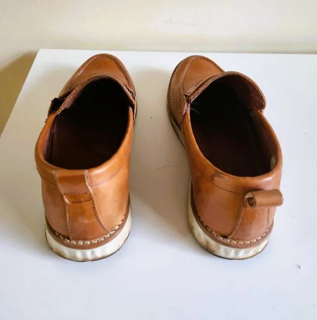 Sapato Mocassim Loafer Santorini Couro Legitimo Tam 41 - Foto 3