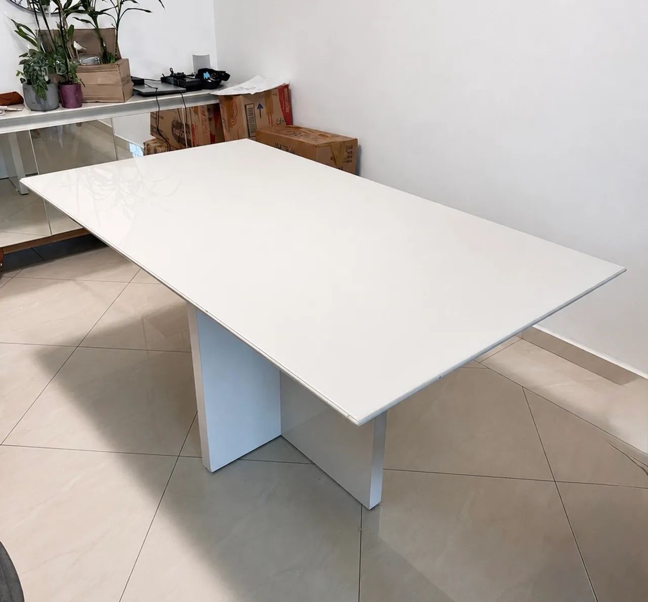 Mesa 6 lugares off white - Foto 2