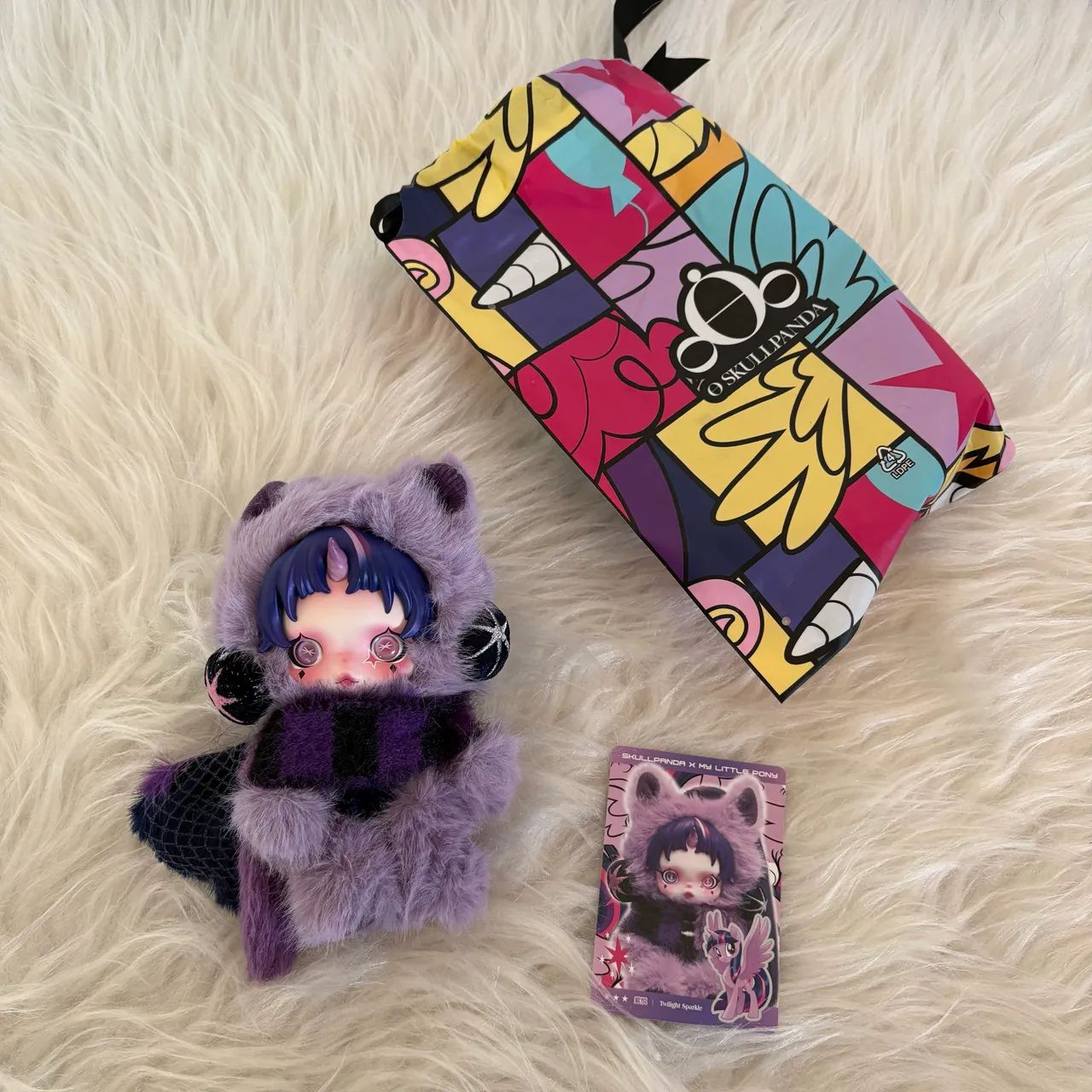 Skullpanda x My Little Pony Twilight Sparkle Popmart (nova, sem