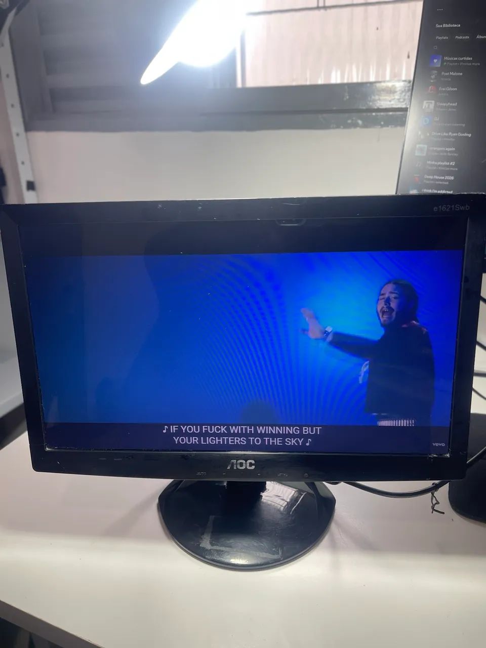 Monitor AOC 16,5 polegadas led! - Foto 3