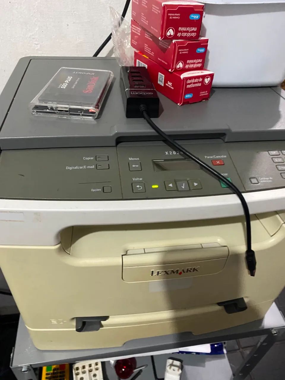 Lexmark X203N* impressora - Foto 2