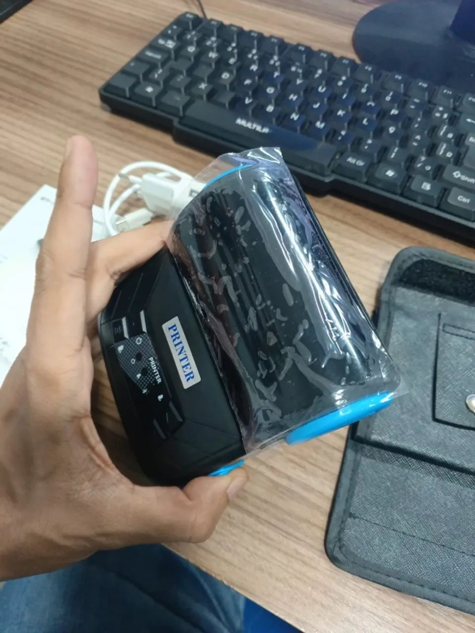 mini impressora térmica portátil Bluetooth   GOOJPRT MTP-3. - Foto 3