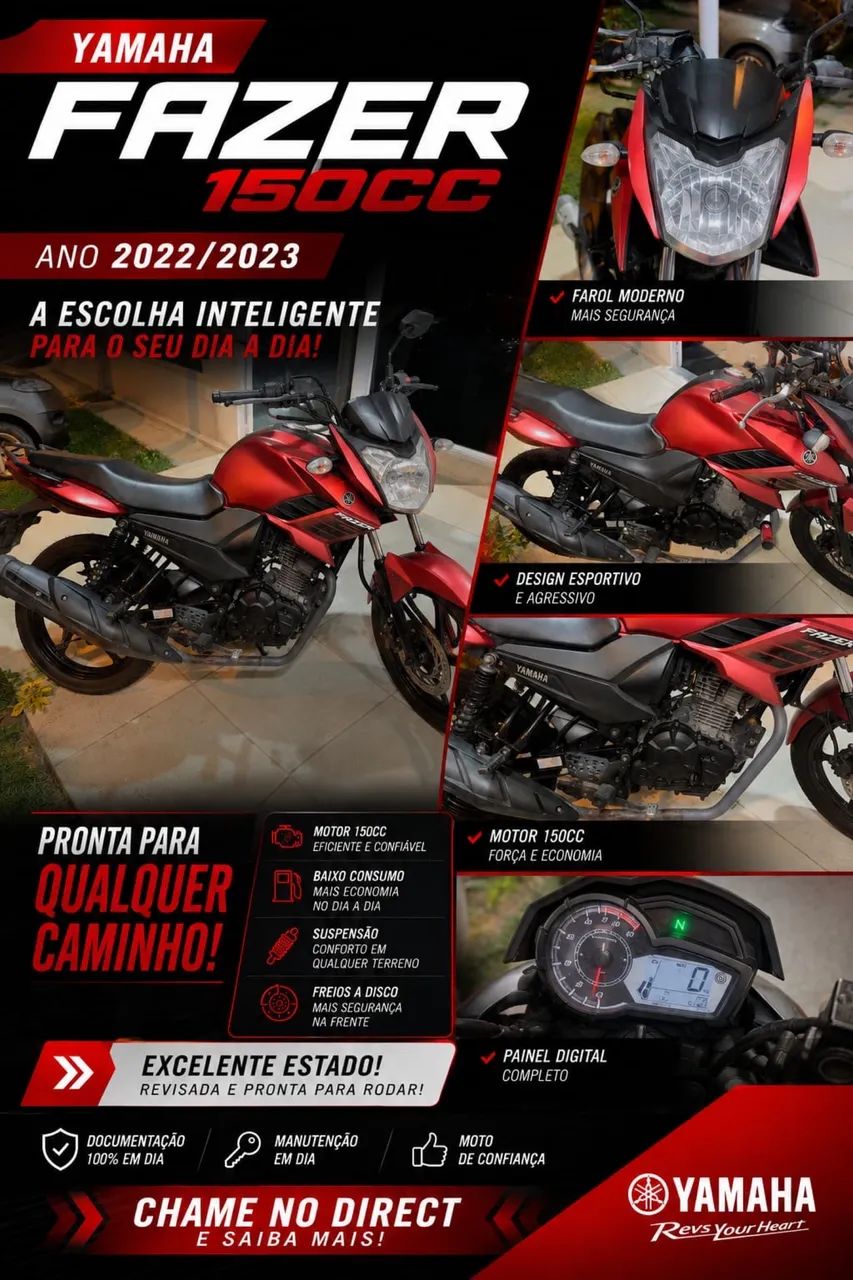 Yamaha Fazer 150CC 2023