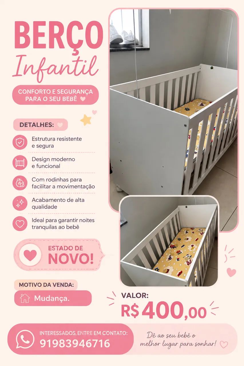 Berço infantil 