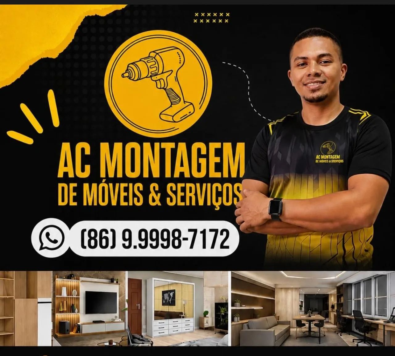 Montador de Móveis e Serviços