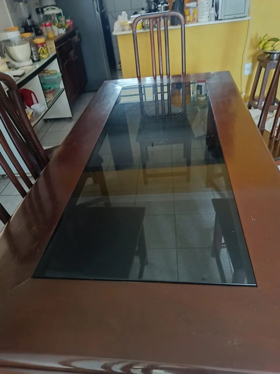 Conjunto mesa de jantar com balcão e espelho  - Foto 2